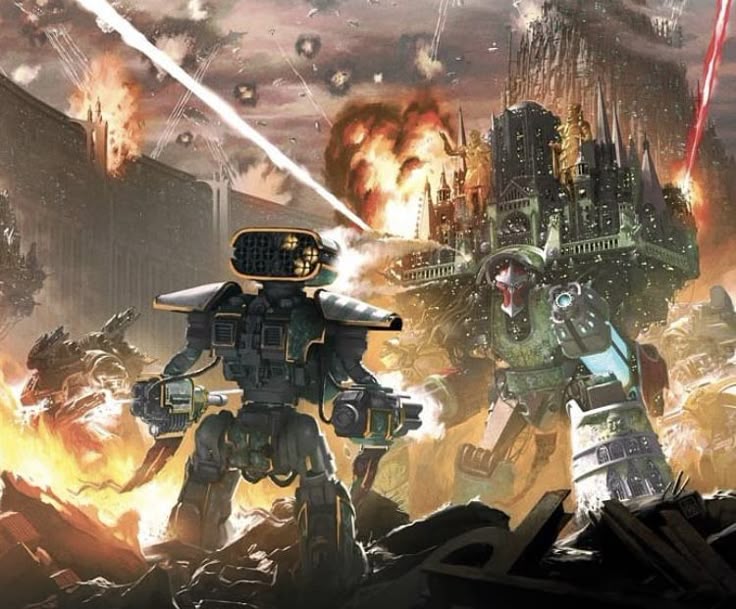 Warhammer 40K all Knight/Titan/Super Heavy Walker