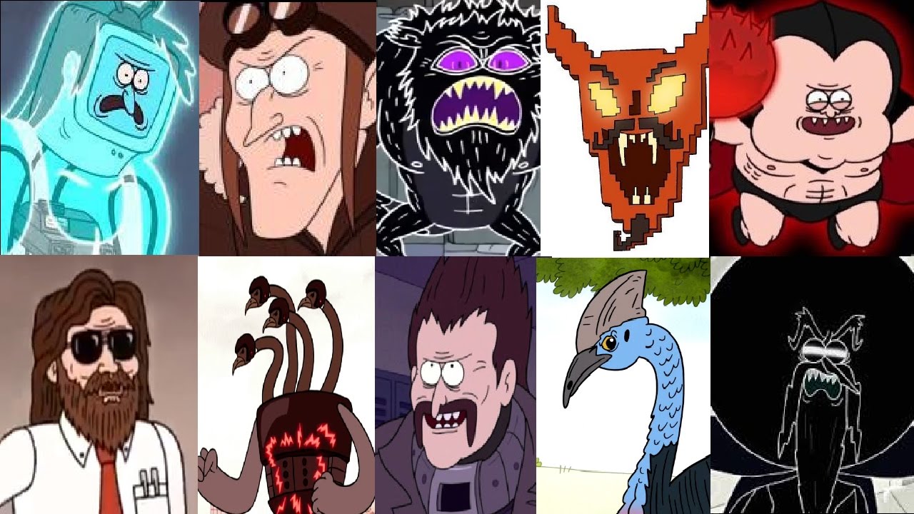 Regular Show Kรถtรผ Karakterler (villains)