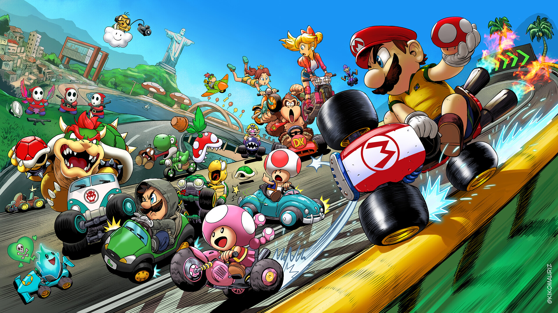 ALL MARIO KART OST