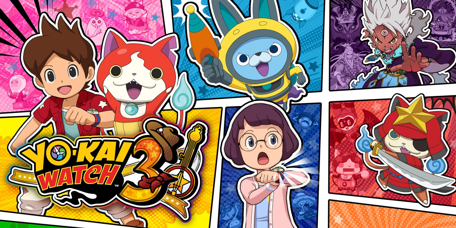 Yokai watch 3 yokais