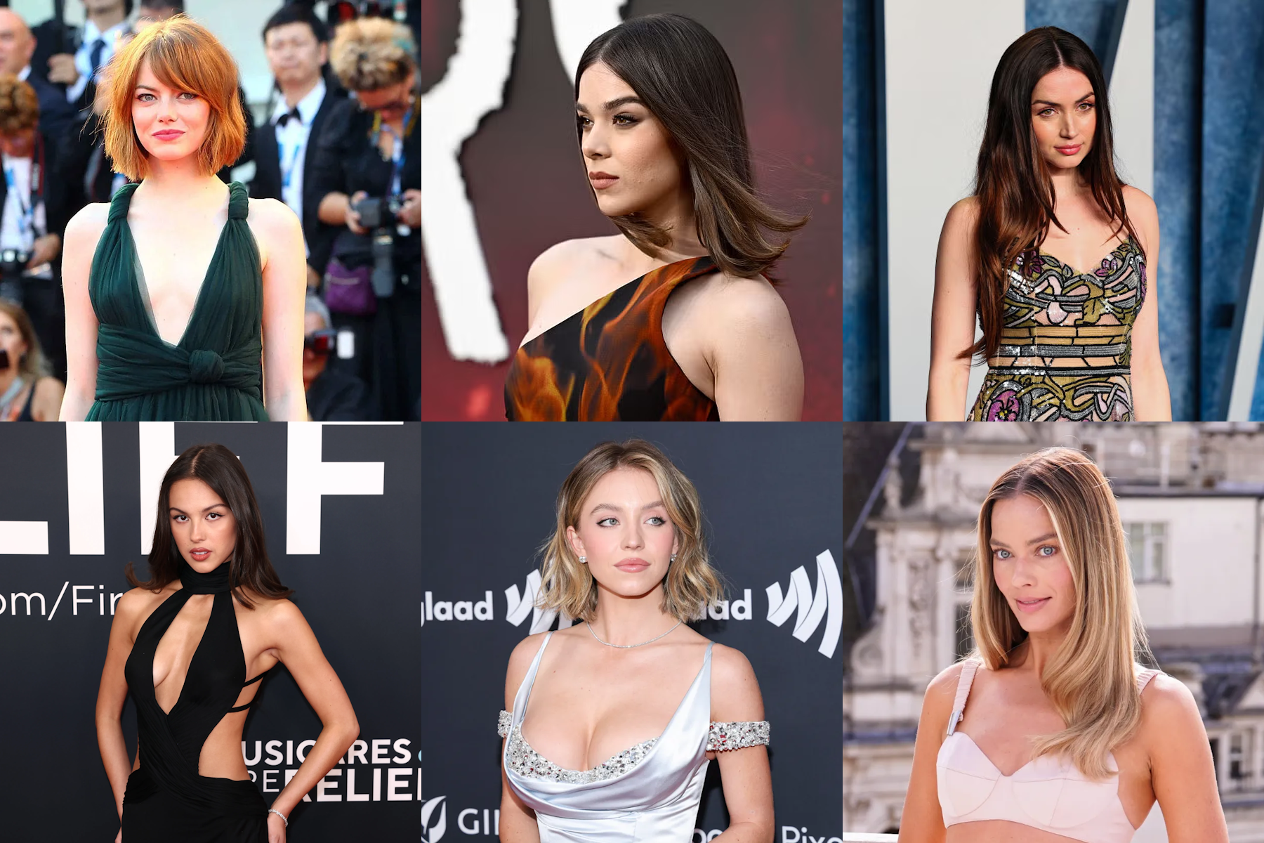 Sexiest female celebrities