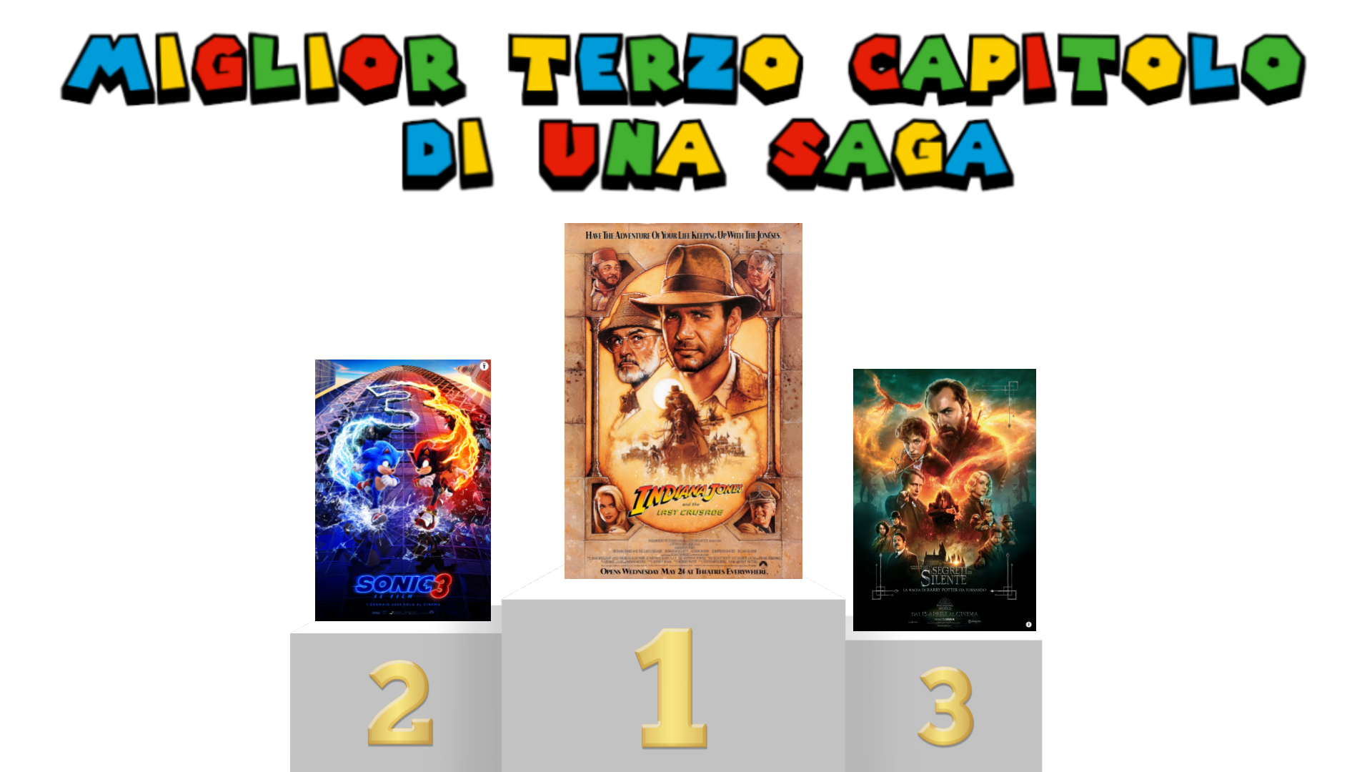 IL MIGLIOR TERZO CAPITOLO DI UNA SAGA