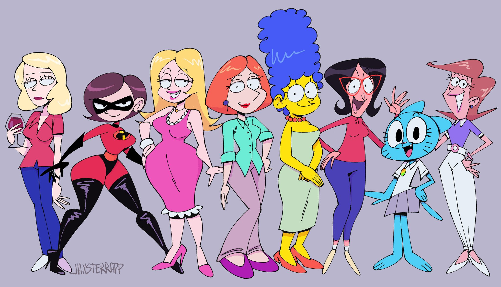 Cartoon mothers