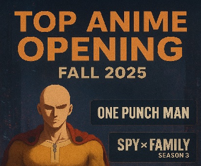 TOP ANIME OPENING 2025 FALL