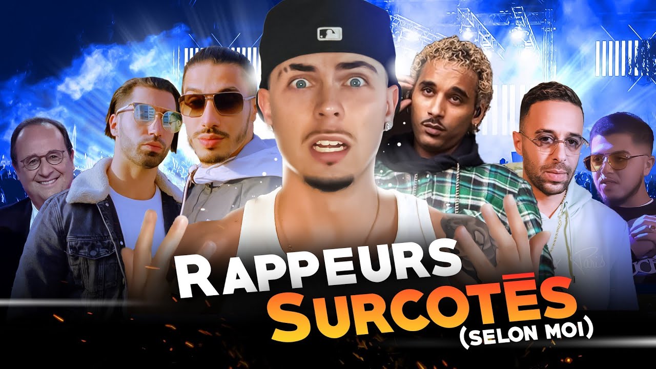 Quel rappeur français est le plus SURCOTÉ ?