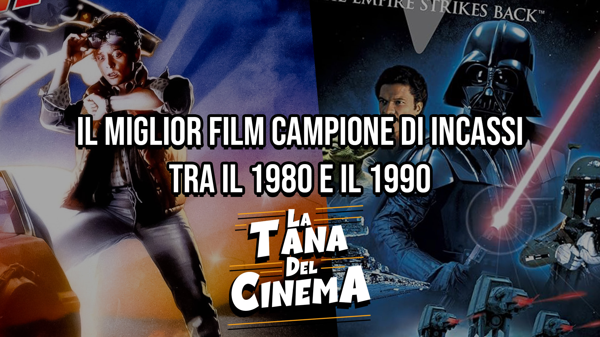 CAMPIONI DI INCASSI TRA IL 1980 E 1990