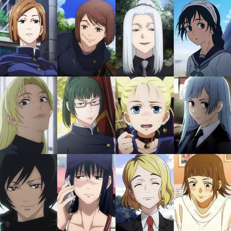 Jujutsu kaisen females