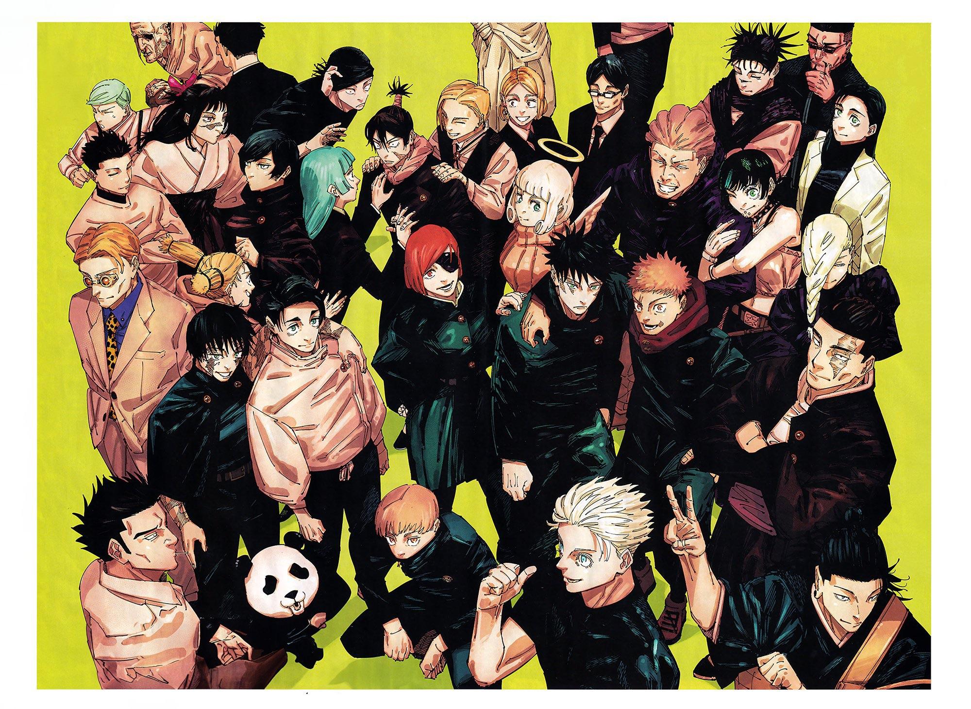 Top Strongest Jujutsu Kaisen(Manga) Characters