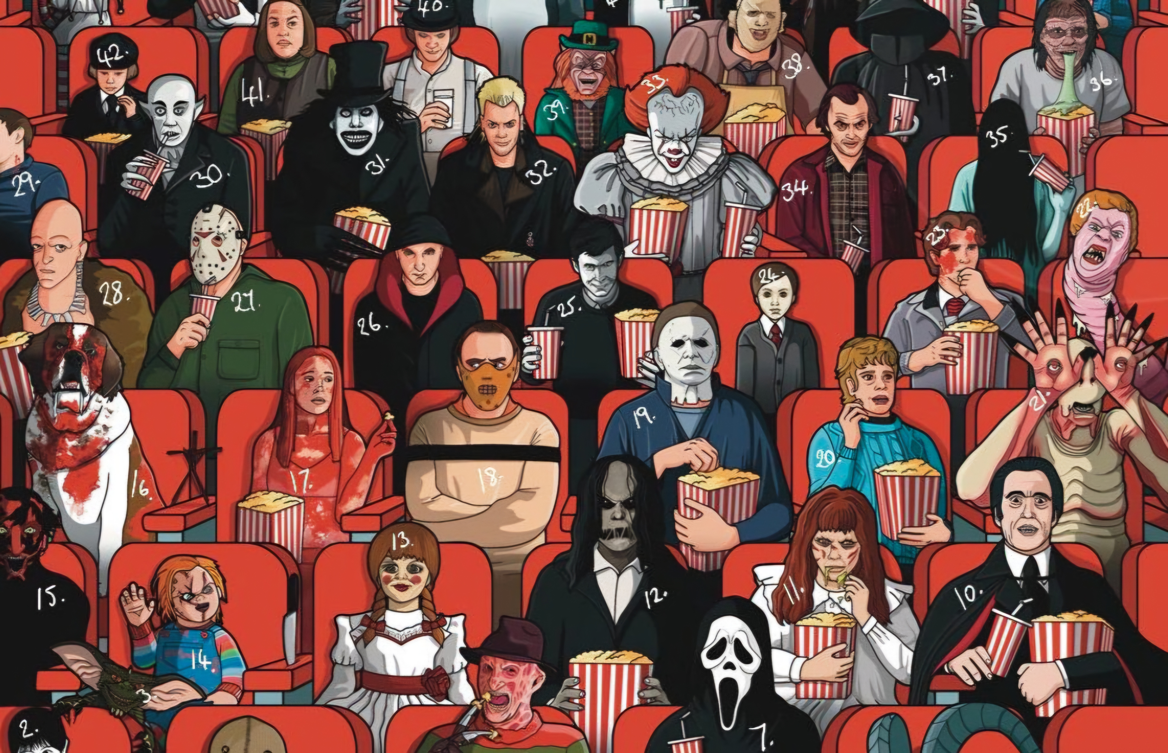 Horror Movies Icons