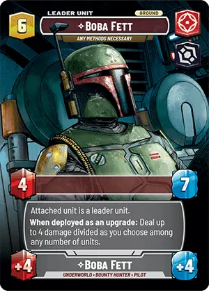 Jump to Lightspeed Leader Showcases Star Wars Unlimited
