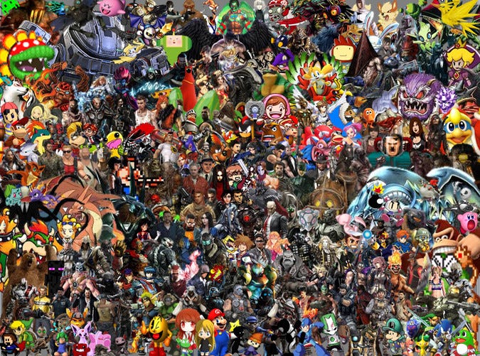 The best videogames character