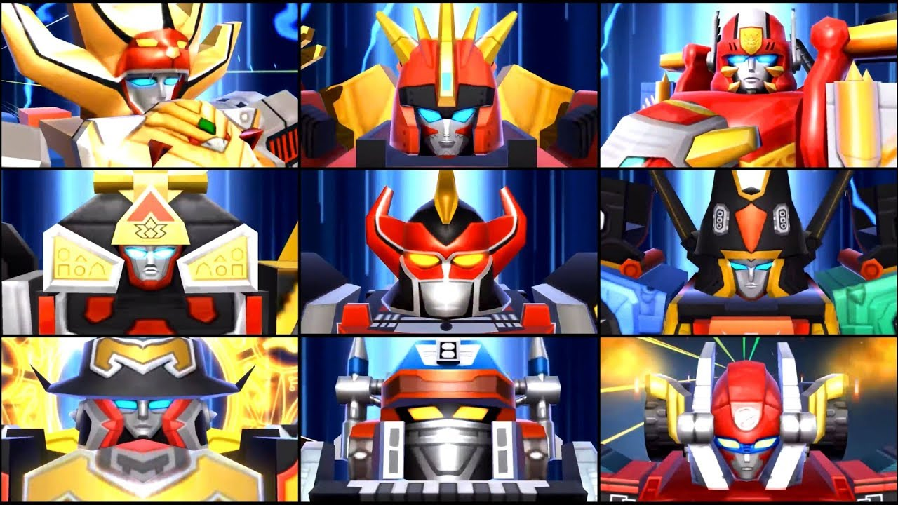 Power Rangers Main Megazords
