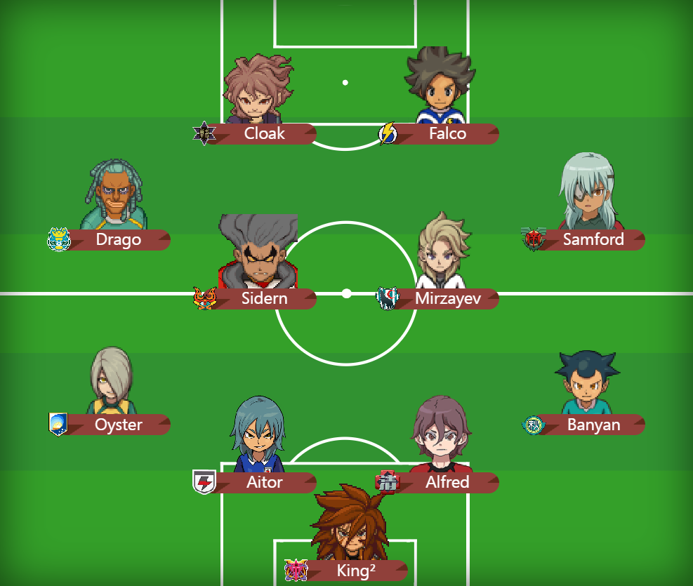 Inazuma Eleven Teams