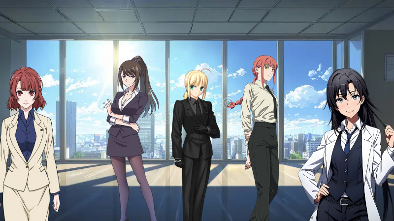 Best Waifu in business suit
