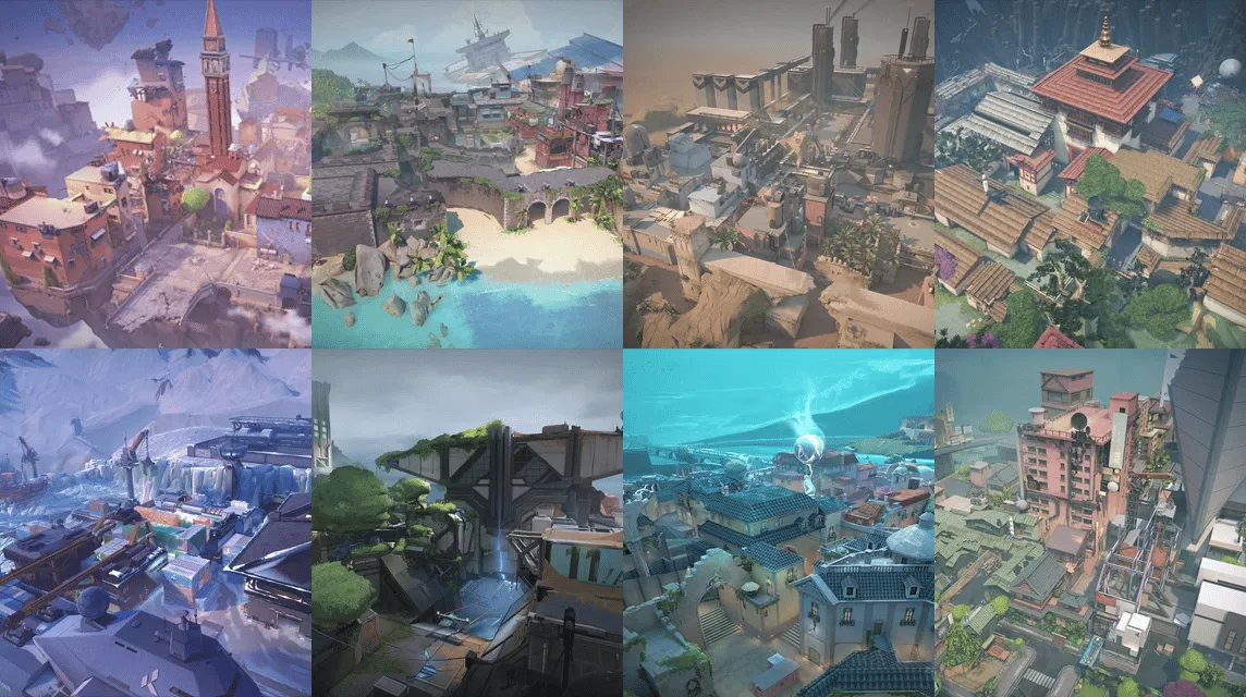 Maps Valorant