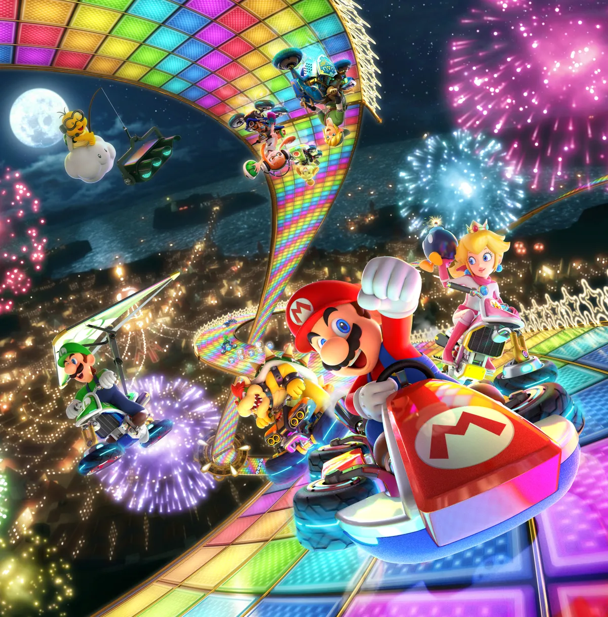 All the Mario Kart tracks