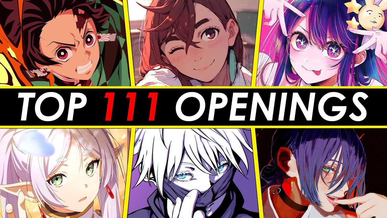 TOP 111 Most Streamed Anime Openings of all time (Spotify - Youtube Music - Youtube) (as of Nov 2025) (Moo Deng) (หมูเด้ง)