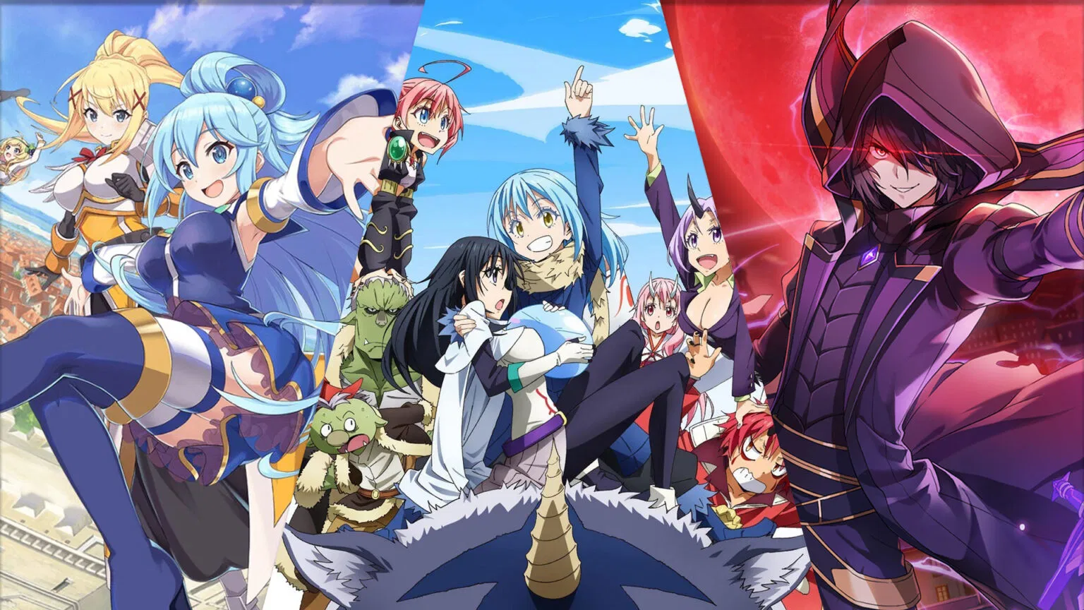  Best Isekai Anime (จัดอันดับอนิเมะแนวต่างโลก) (Moo Deng) (หมูเด้ง)