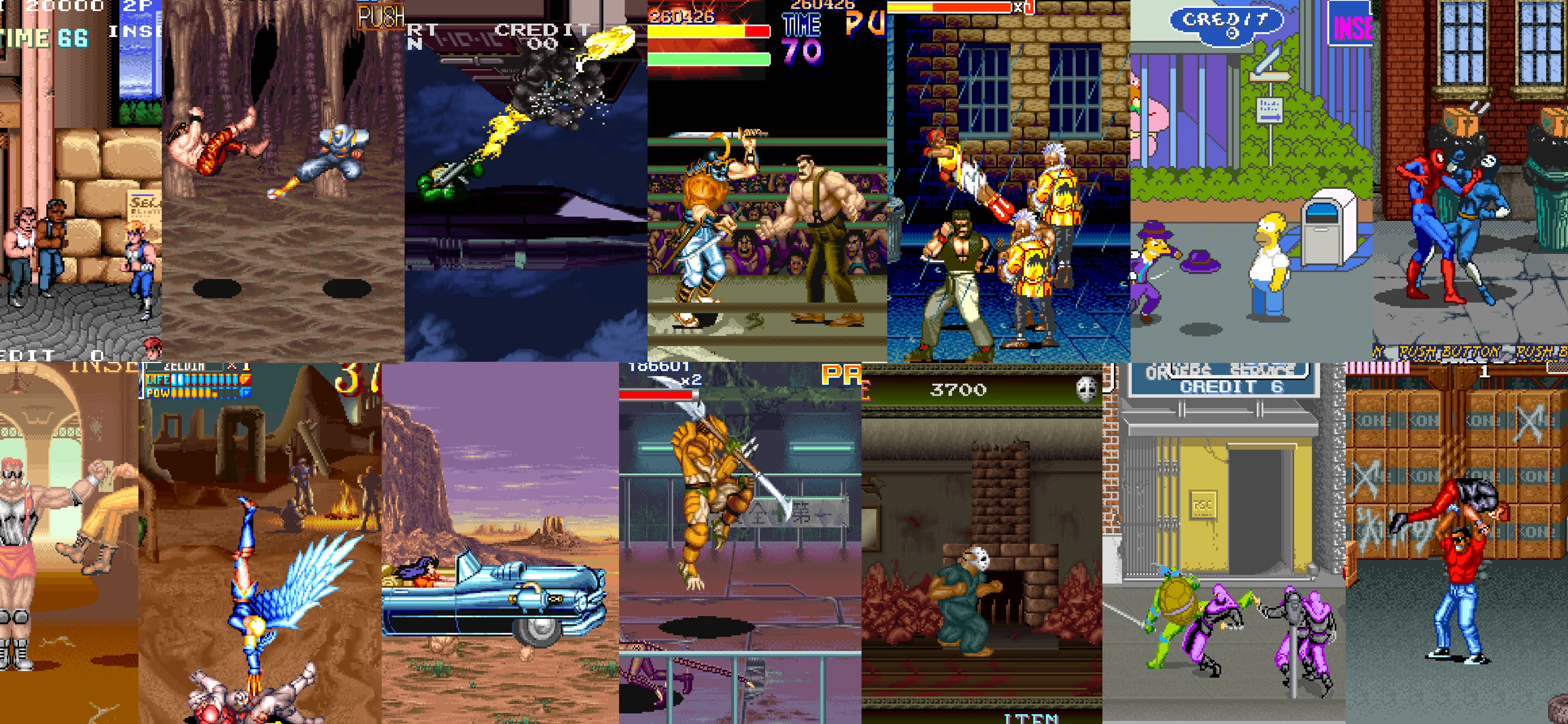 classic beat 'em up