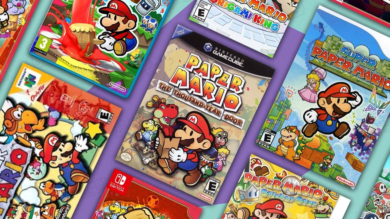 Paper Mario games