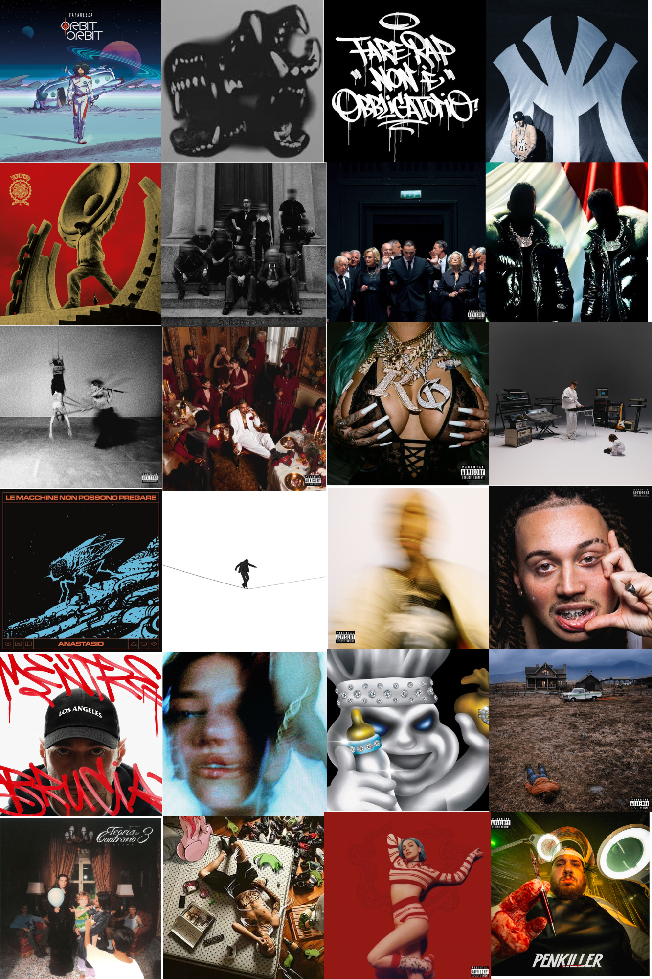 Miglior Album Urban Italiano 2025