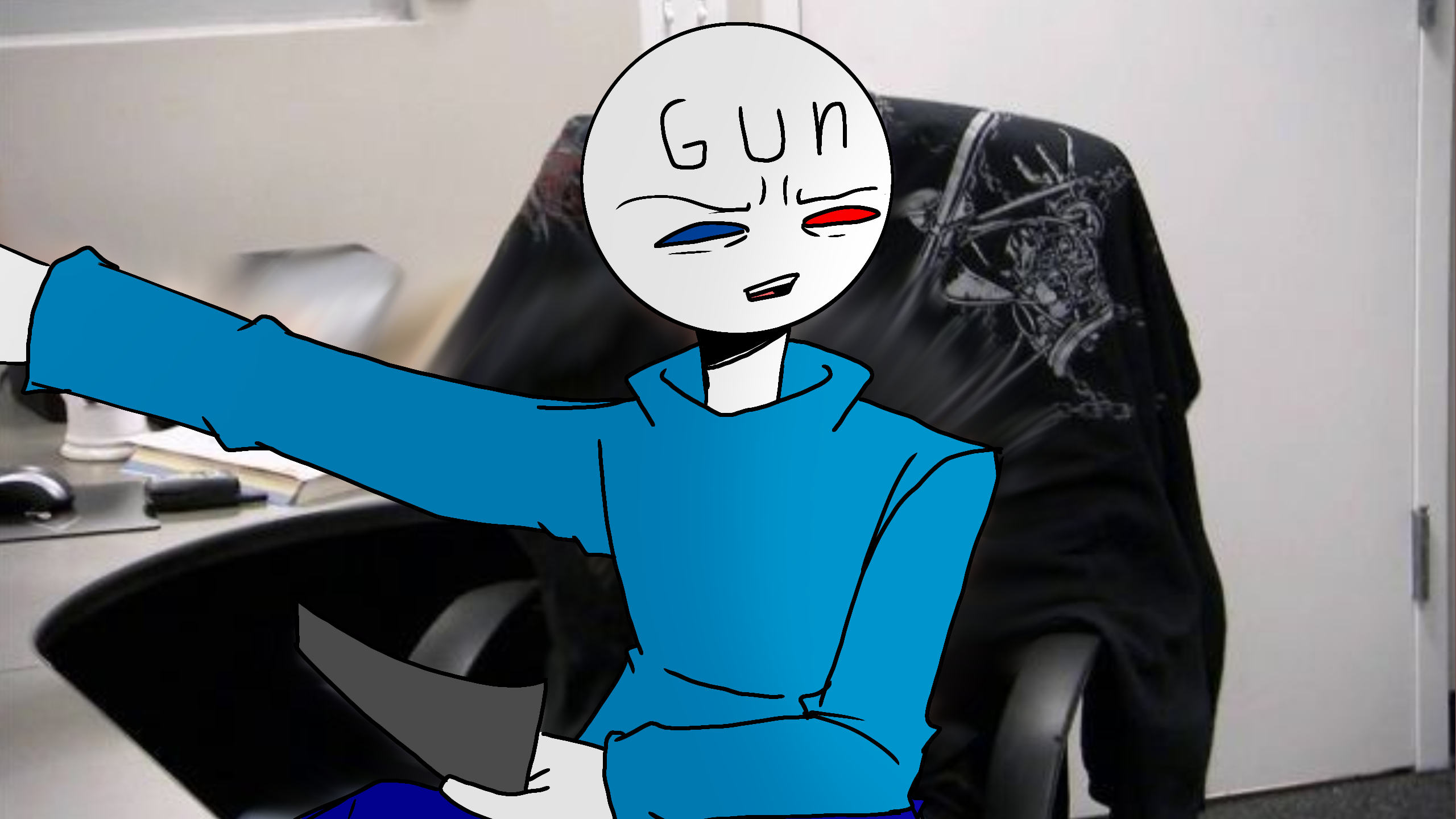 Gun and ham fandom female 2.0