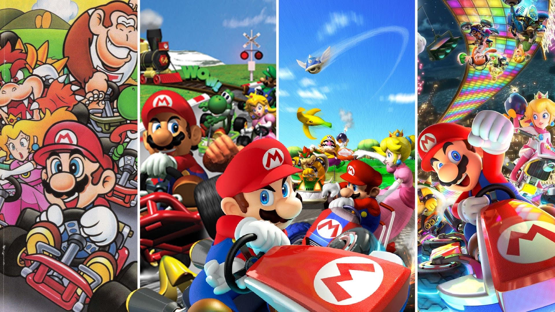 All Mario Kart Games 