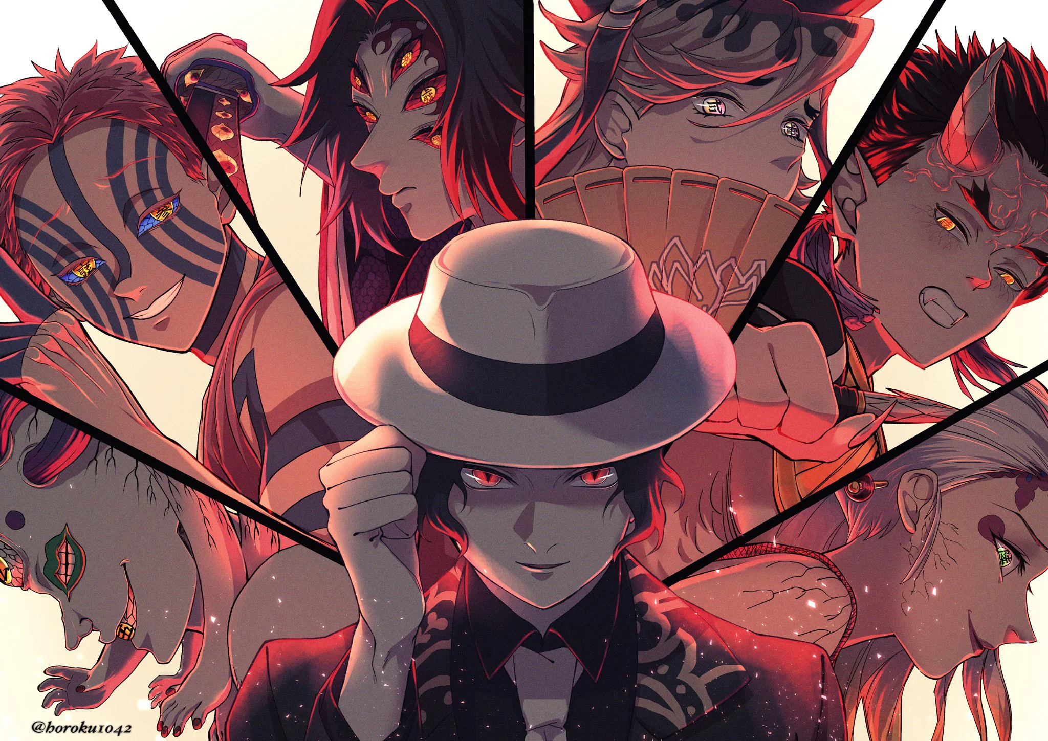fav groupe de vilain anime 