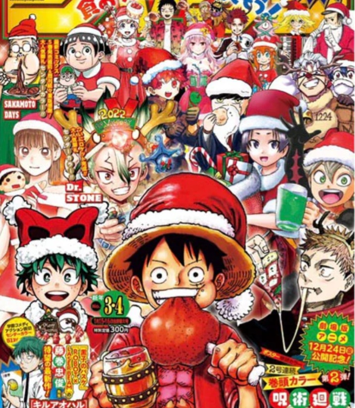 Anime christmas characters