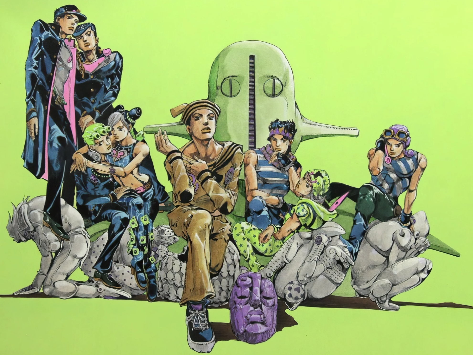 Jojo's Bizzare Adventure Arcs
