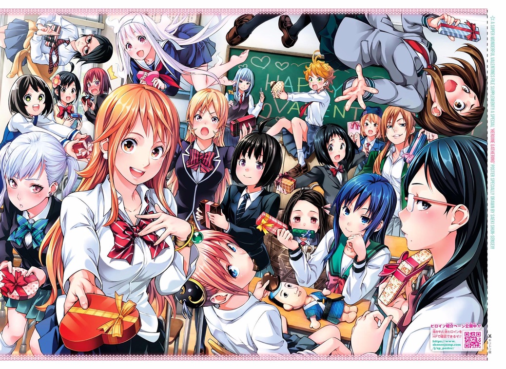 Weekly Shonen Jump female characters