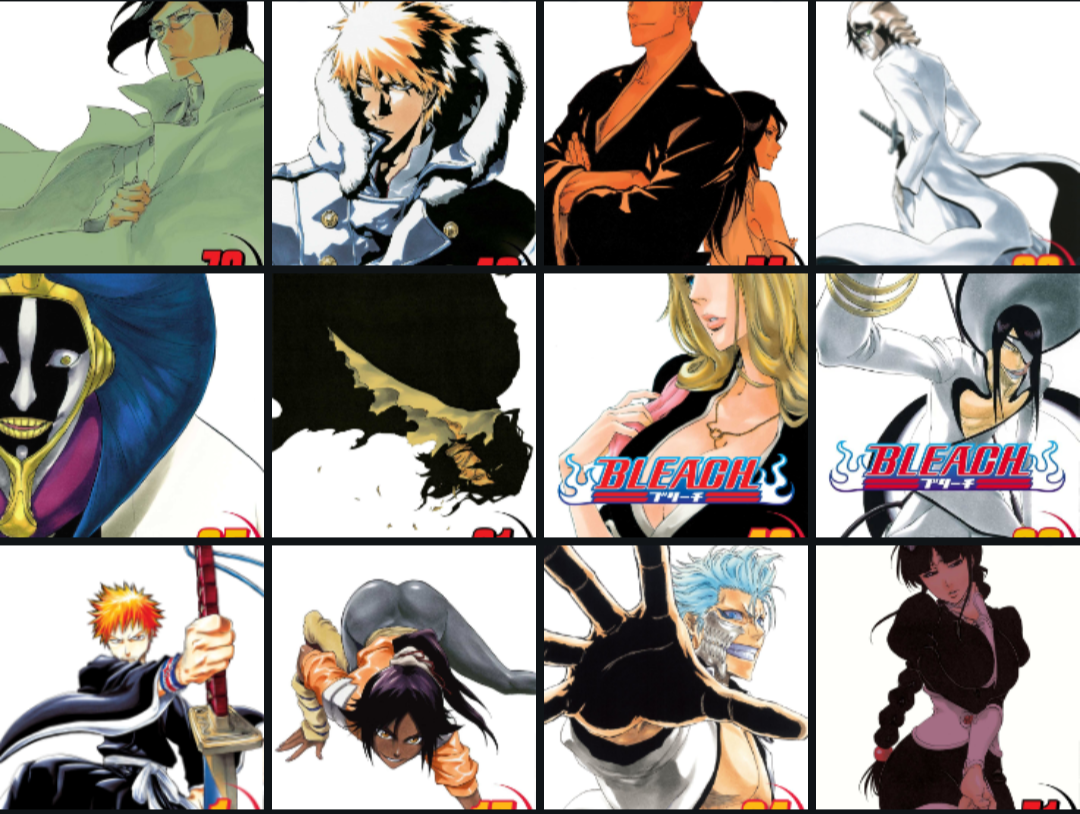 Capas de Bleach
