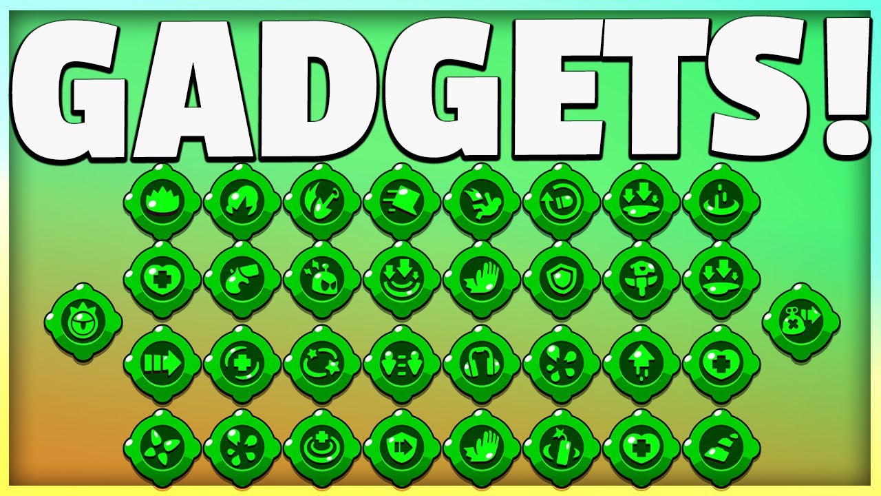 brawl stars gadgets (glowbwert)