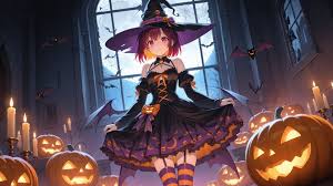 halloween Trick or Treat, waifu, hot, animes