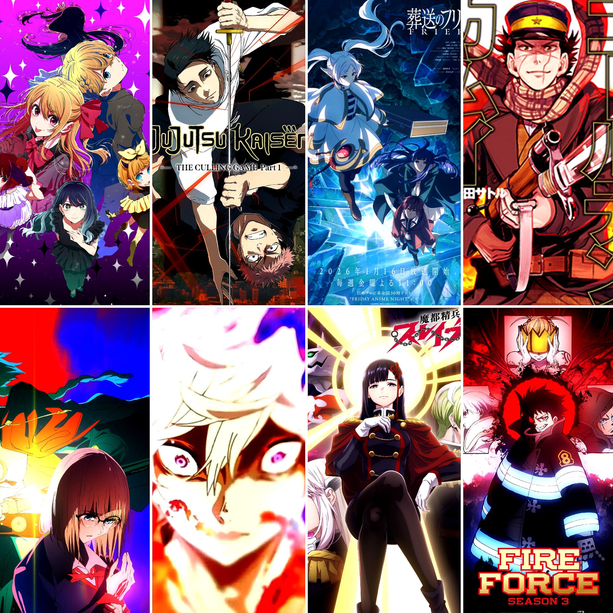 Anime Opening Winter 2026