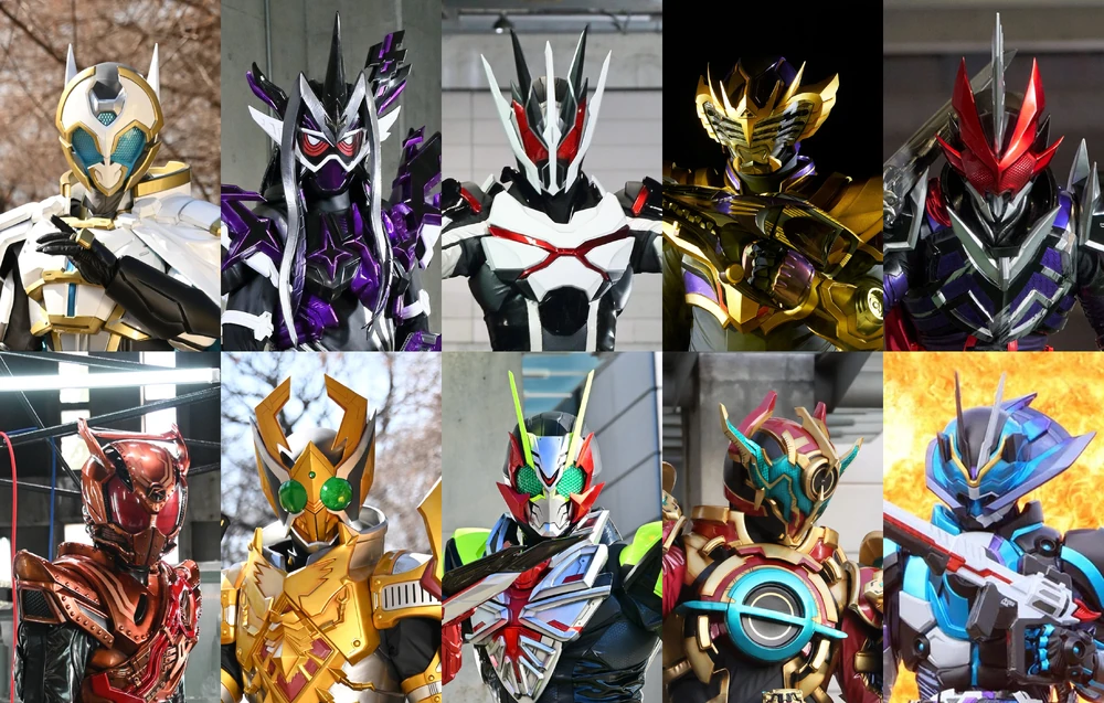 Kamen Rider Outsiders: Riders and Forms