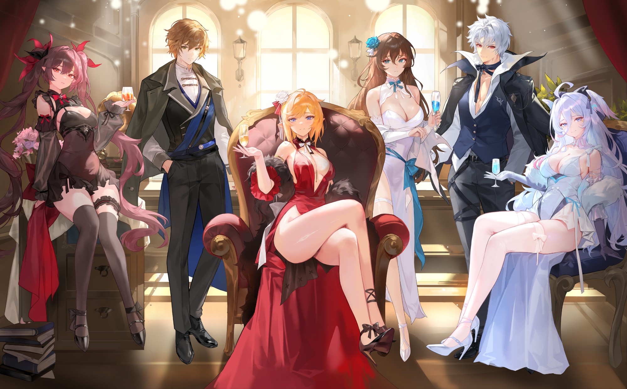 seven knights rebirth waifu characters