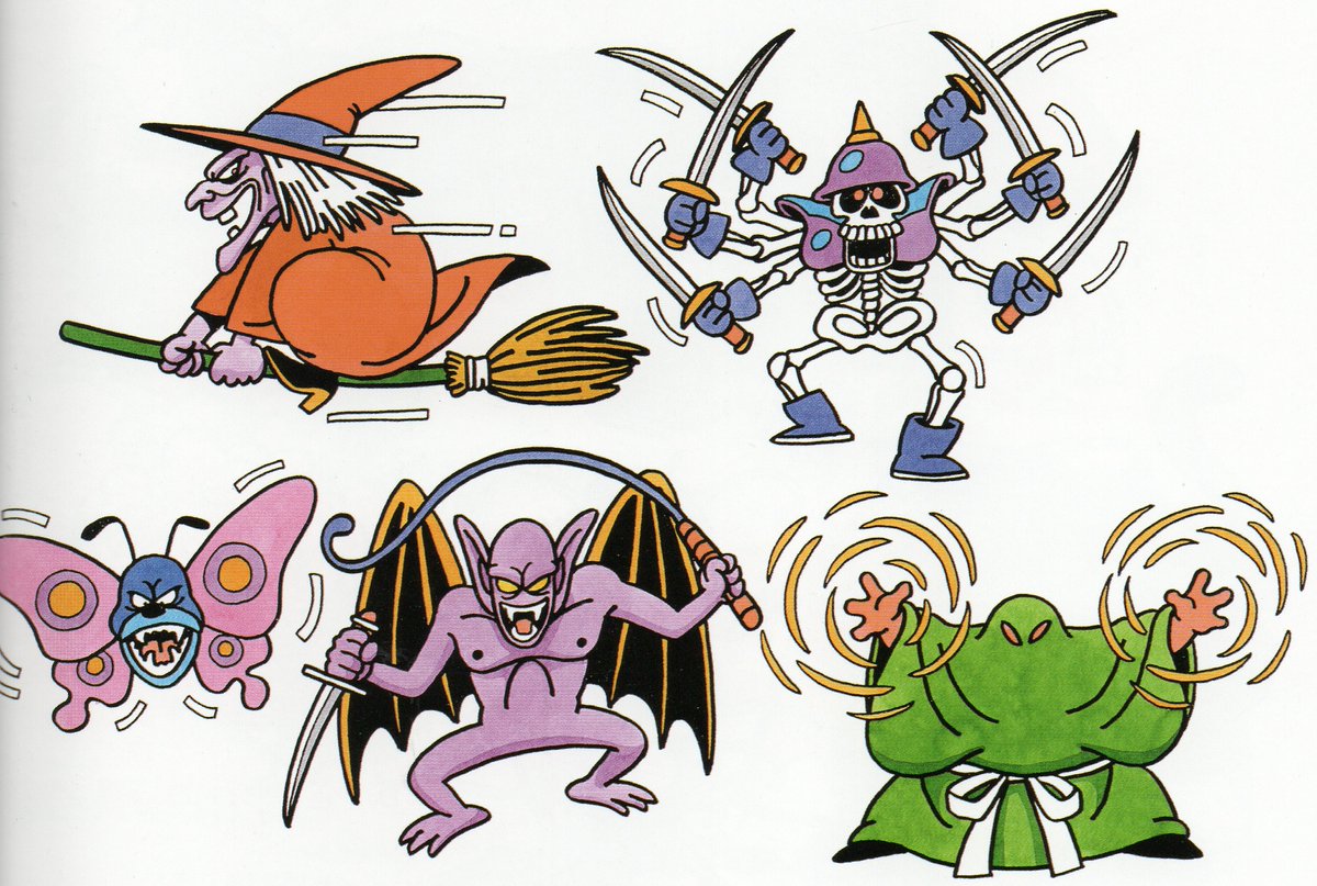 BEST TORIYAMA'S DRAGON QUEST DRAWINGS