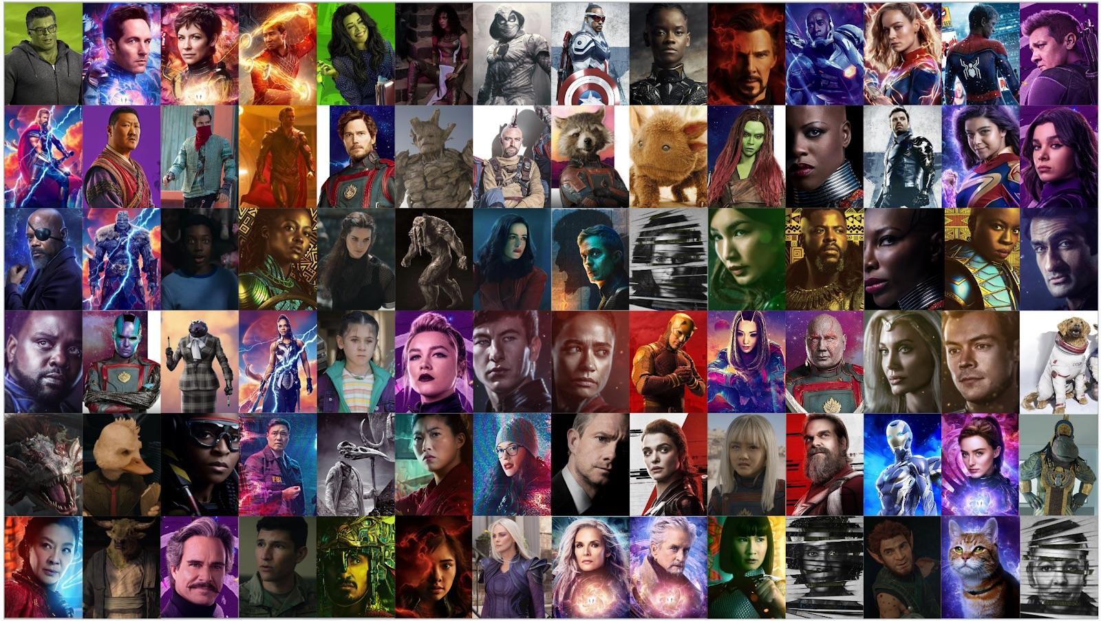MCU heroes