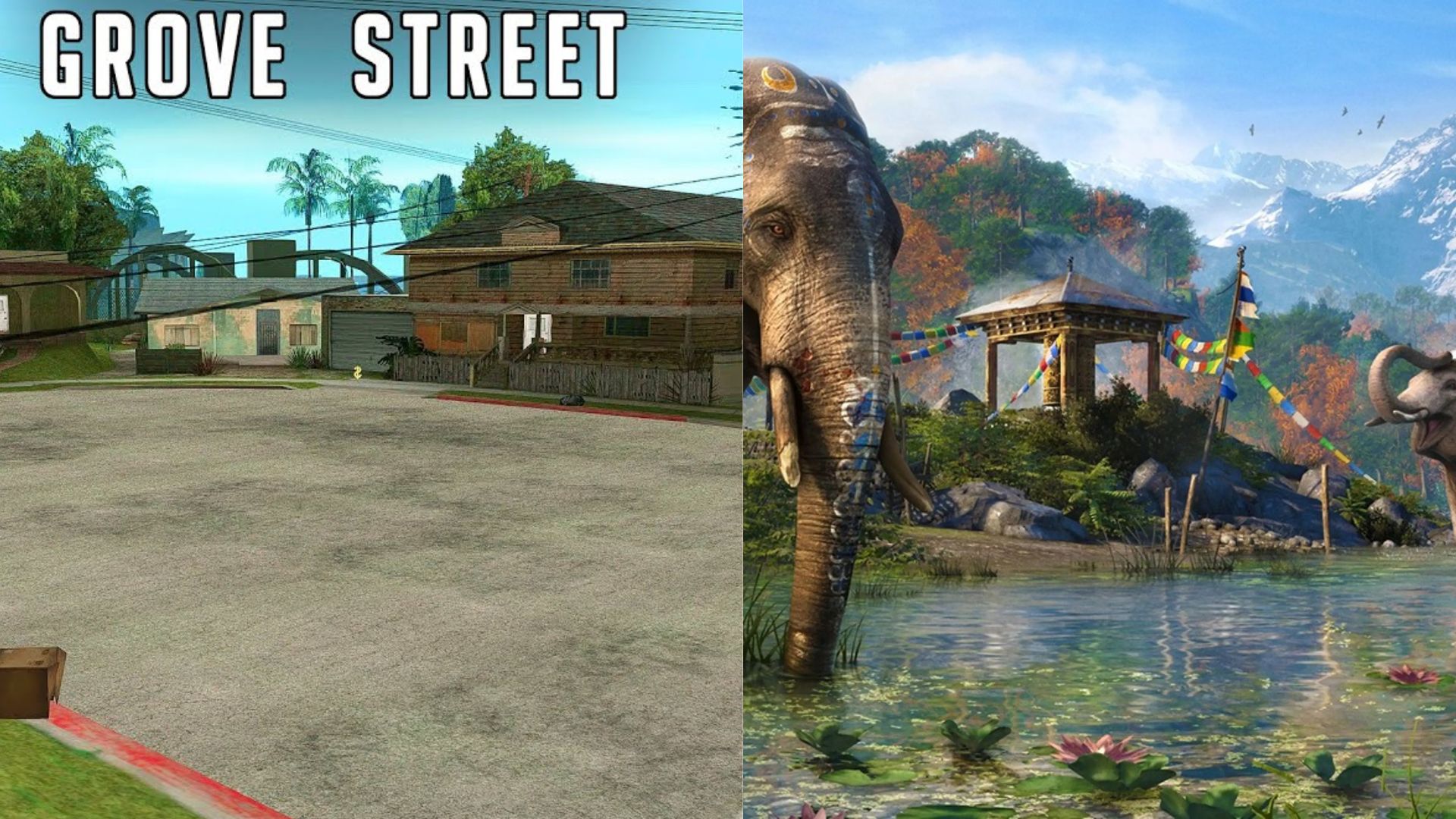 places/locations video games