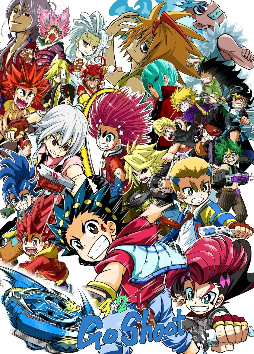 Protagonistas de Beyblade
