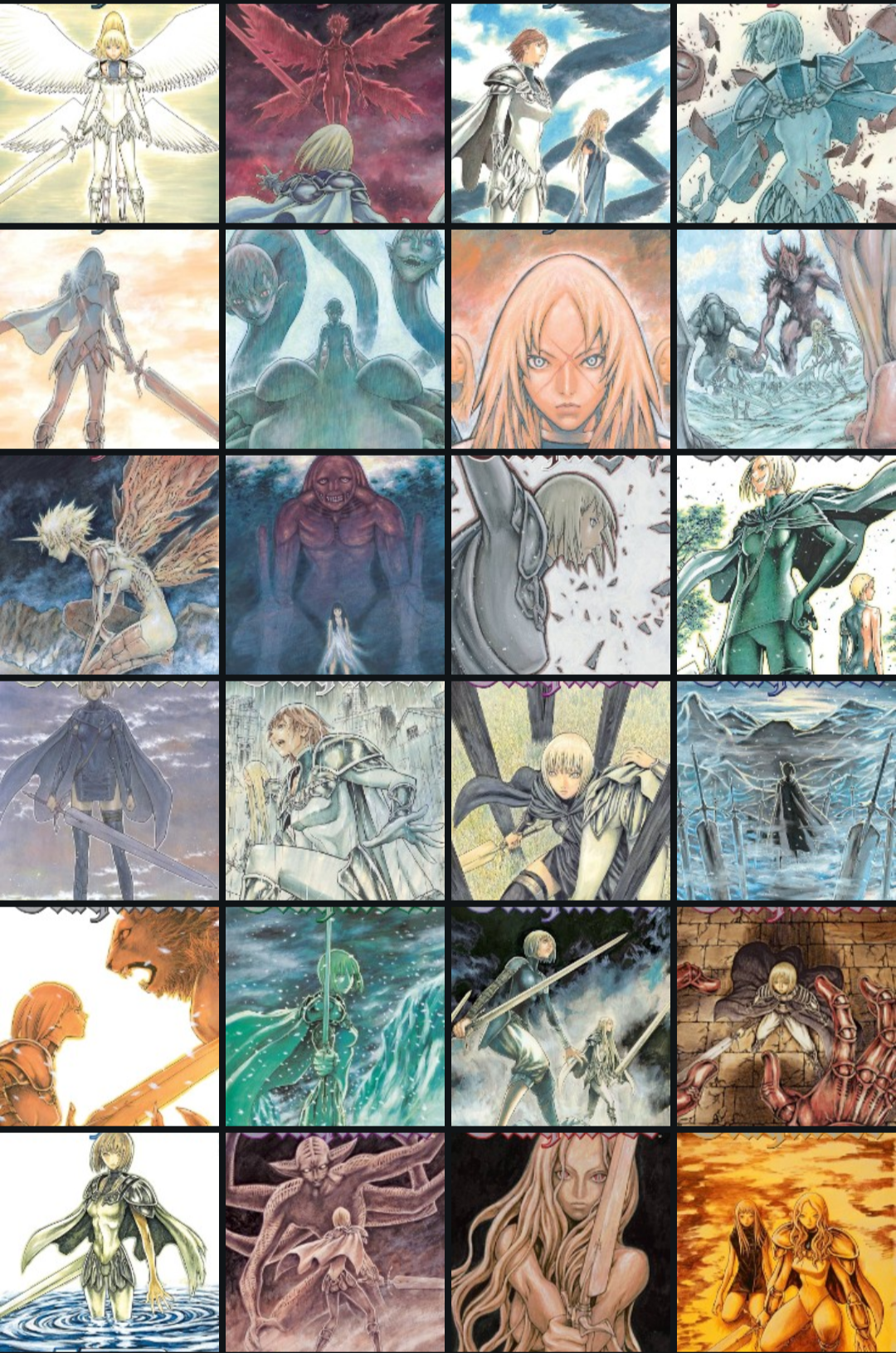 Capas de Claymore