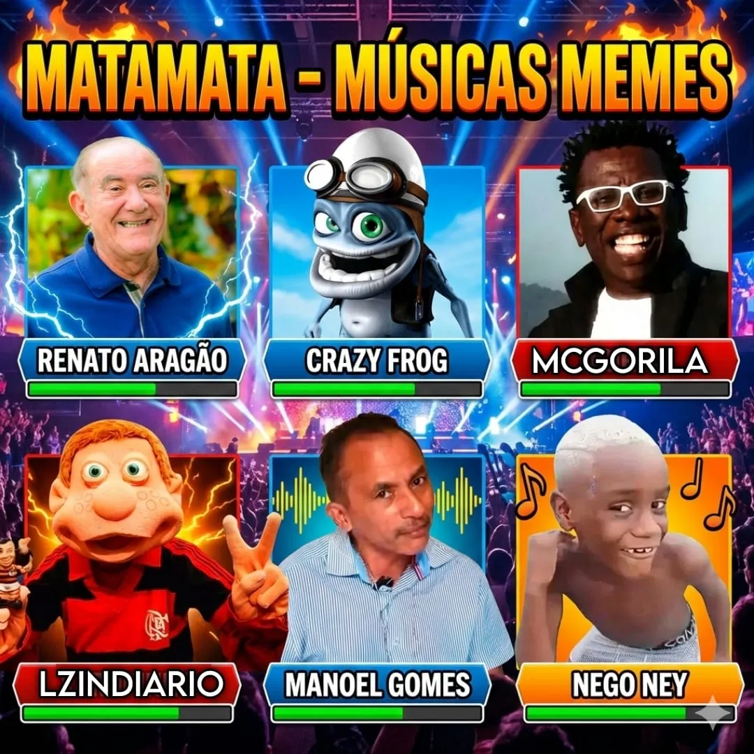 Musicas memes e parodias