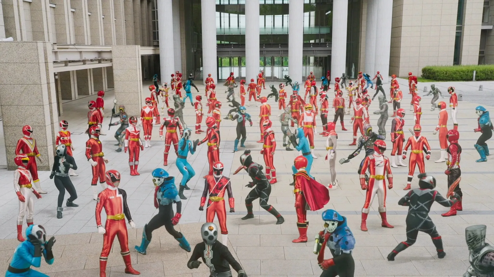 Universe Warriors Tournament Battles (All Red Super Sentai)