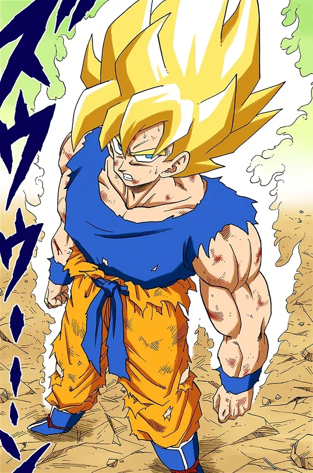 Melhor cena de transformação de Dragon Ball