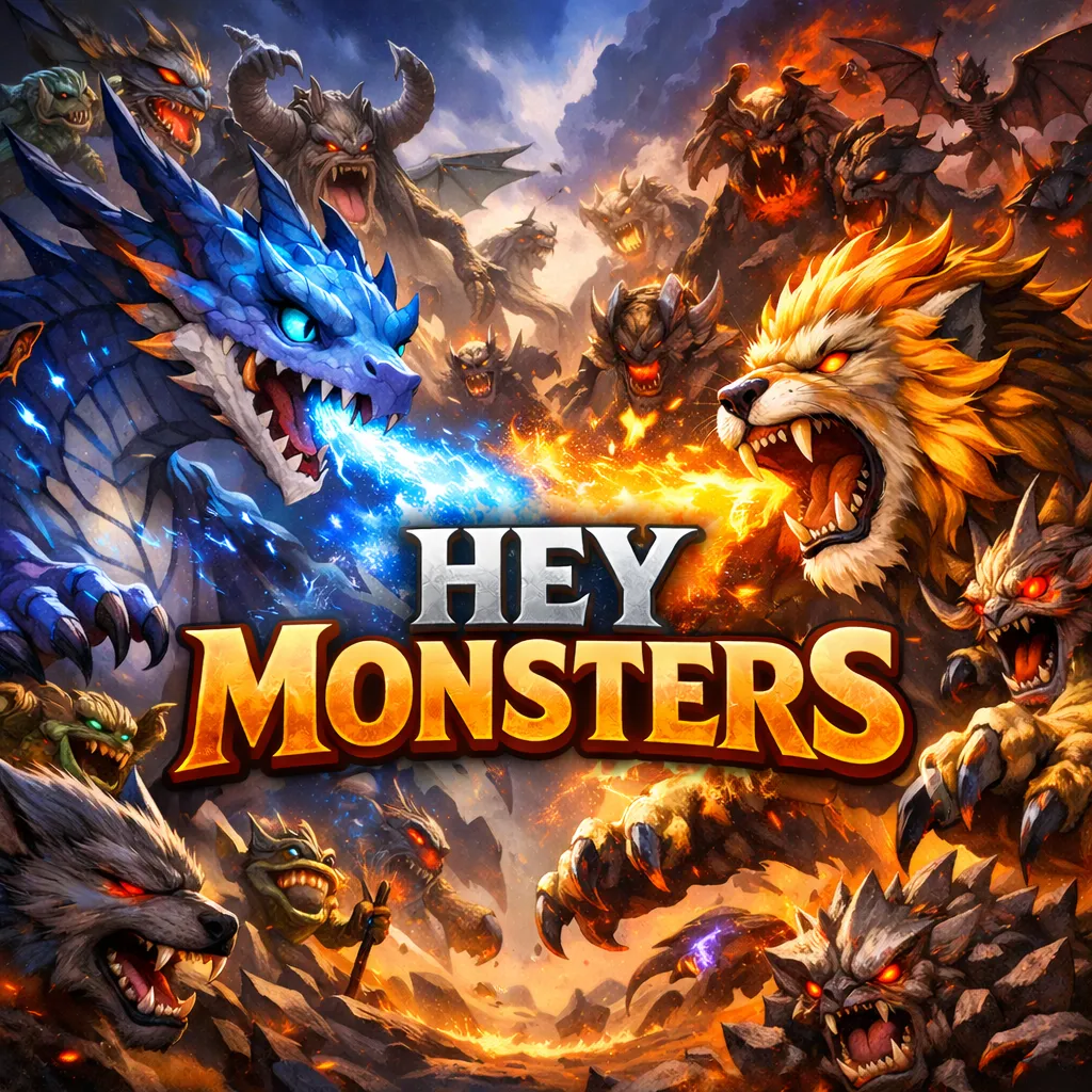 Favorite Monsters from Hey Monsters