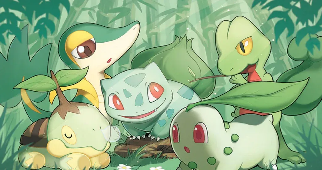 Pokemon Plant Starters - G10