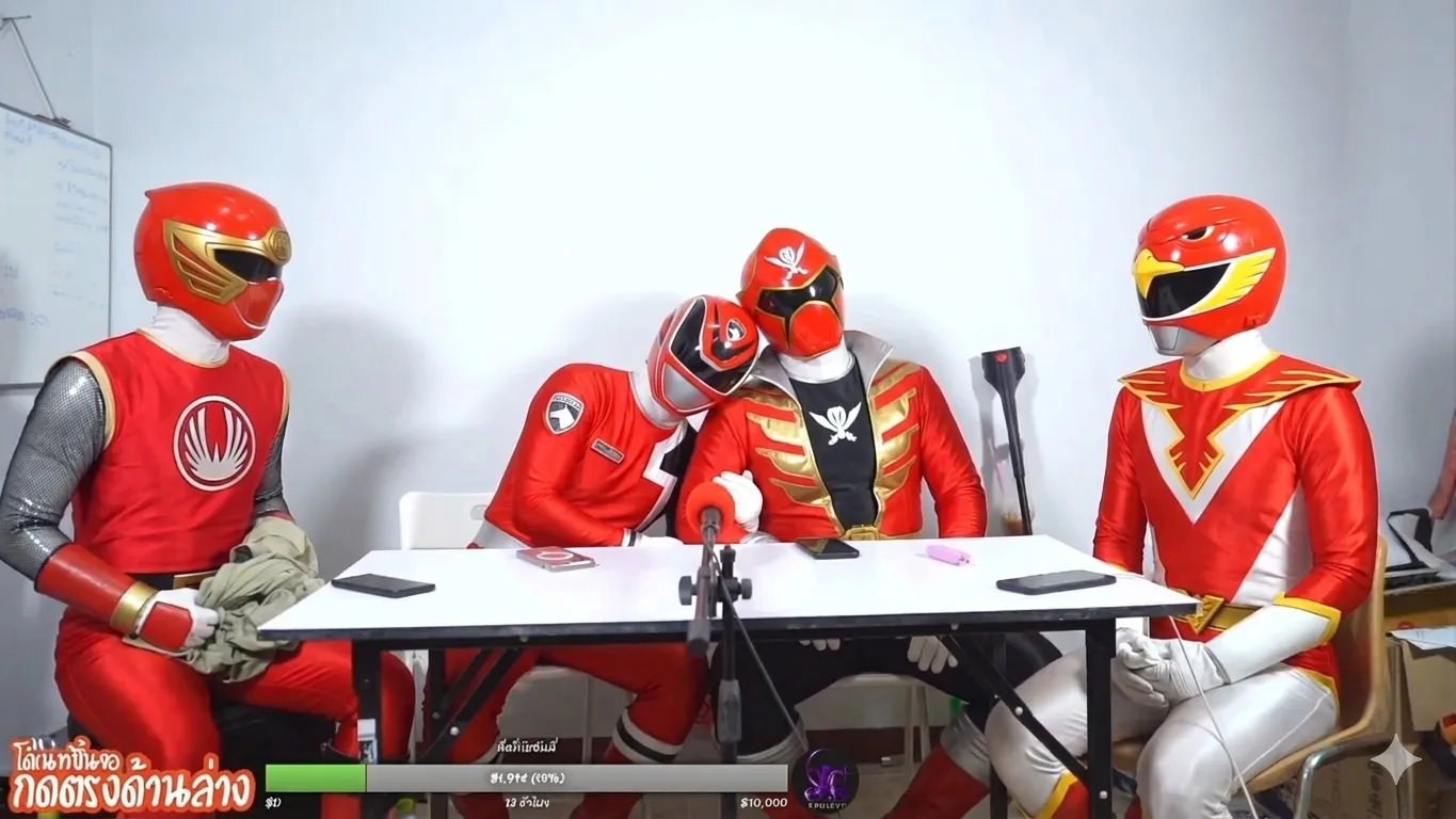 ลาก่อนSuper Sentai(ตัวสีแดง+ตัวพิเศษ) ที่อยากเป็นตอนเด็ก for สมาชม