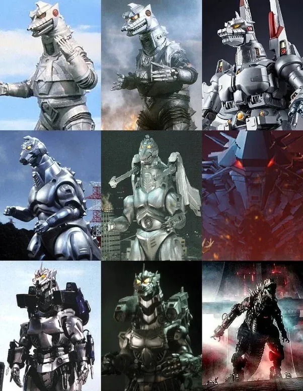 MechaGodzilla's designs