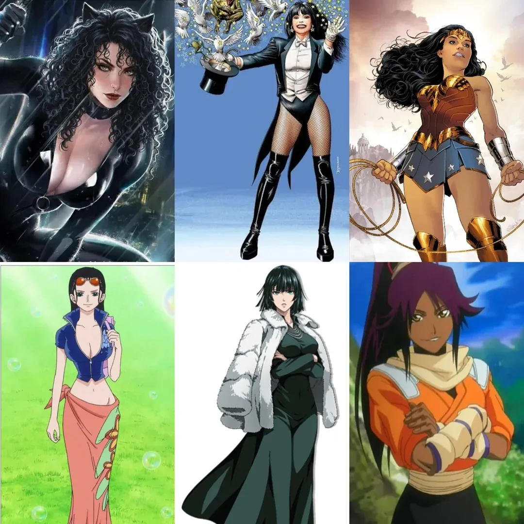 Greatest Anime/Comic Book Women